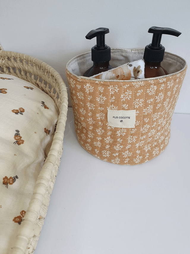 Anaé la panière de rangement matelassée